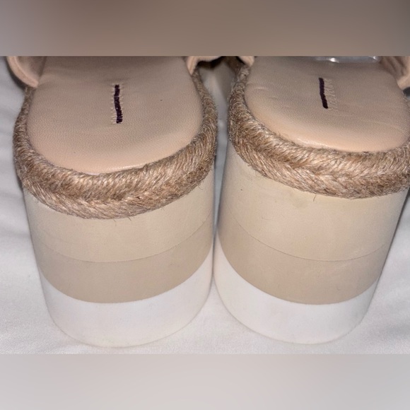 Free People NWOB Santorini Espadrille platform Suede Upper Sandals SZ 7.5 & 8 - Picture 9 of 11